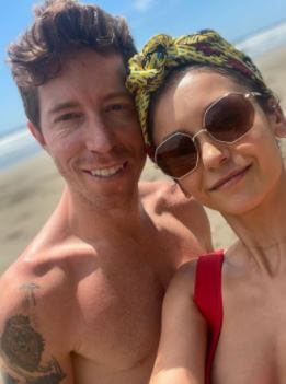 Alexander Dobrev sister Nina Dobrev with her boyfriend Shaun White.